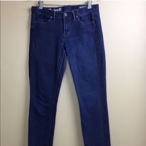 Made well skinny skinny dark wash jeans size 28